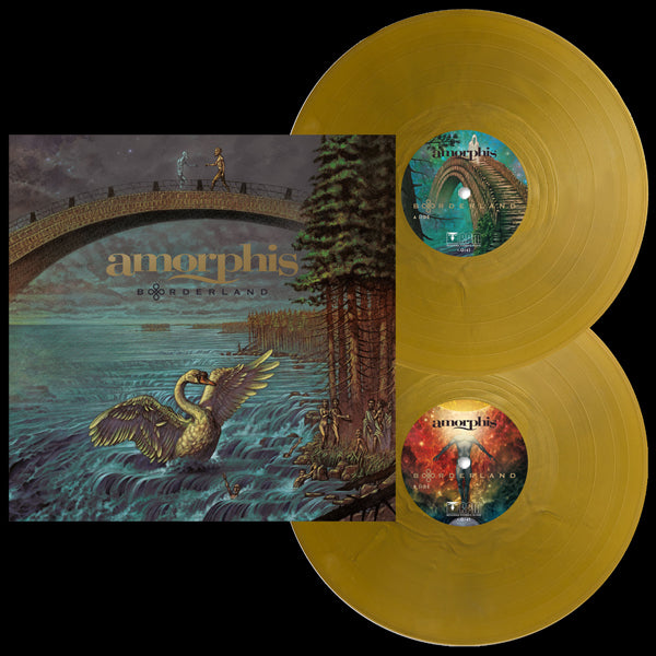 AMORPHIS BORDERLAND (2LP "BONES" GOLD OPAQUE) Vinyl Double Album