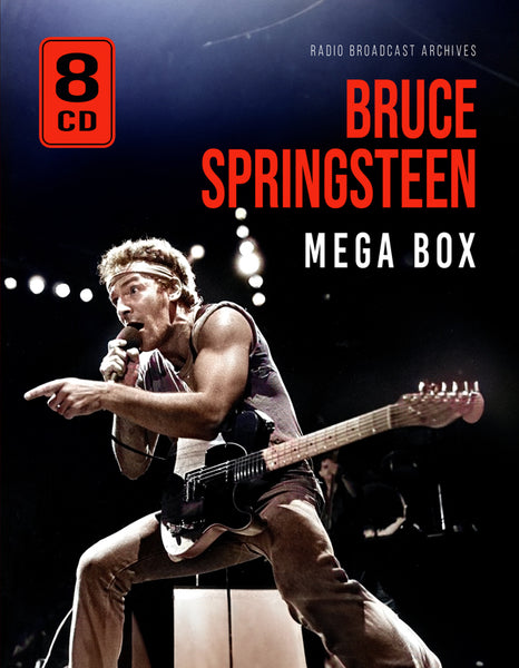 BRUCE SPRINGSTEEN MEGA BOX (8CD) COMPACT DISC BOX SET – punk to 