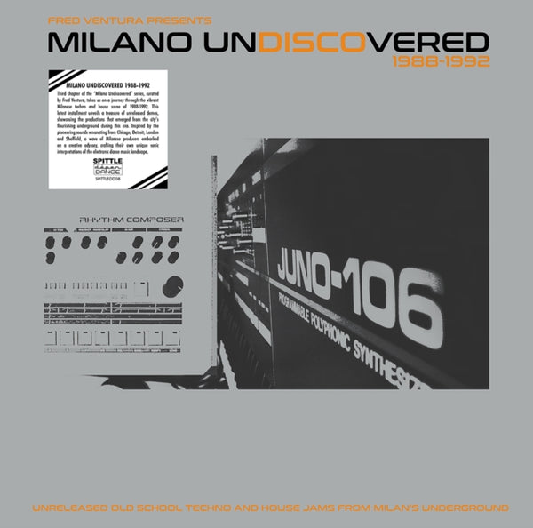 Fred Ventura Presents Milano Undiscovered 1988-1992 - Unreleased Artist VARIOUS ARTISTS Format:LP Label:SPITTLE DEPENDANCE