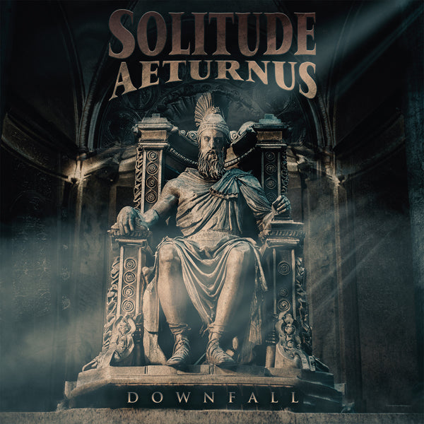 SOLITUDE AETURNUS DOWNFALL (RED VINYL) VINYL LP