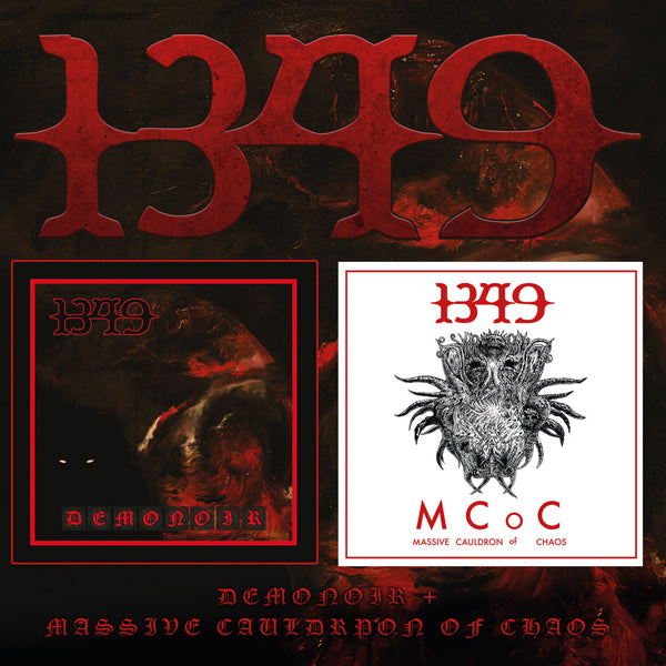 1349 DEMONOIR / MASSIVE CAULDRON OF CHAOS (2CD) Compact Disc Double
