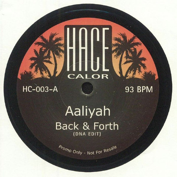 AALIYAH / HEAVY D & THE BOYZ Back & Forth Hace Calor Spain Format: 7"