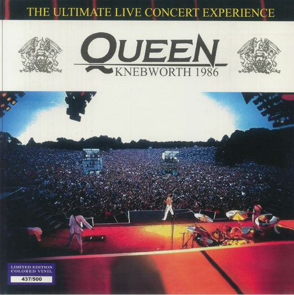 QUEEN Knebworth 1986: The Ultimate Live Concert Experience LP COLOUR