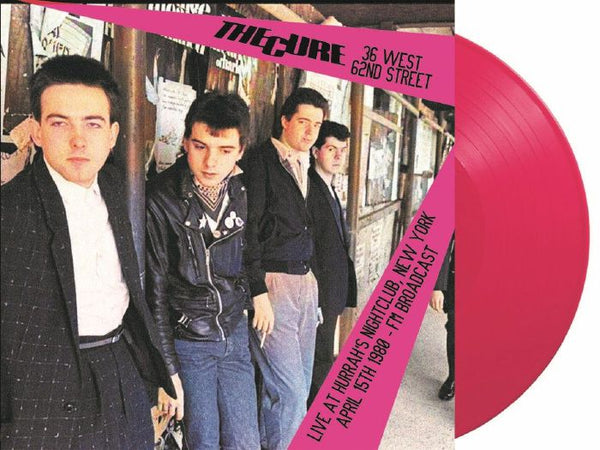 The CURE 36 West 62nd Street: Live At Hurrah's Nightclub New York April 15th 1980 Dear Boss Format: COLOUR vinyl LP (Copy)