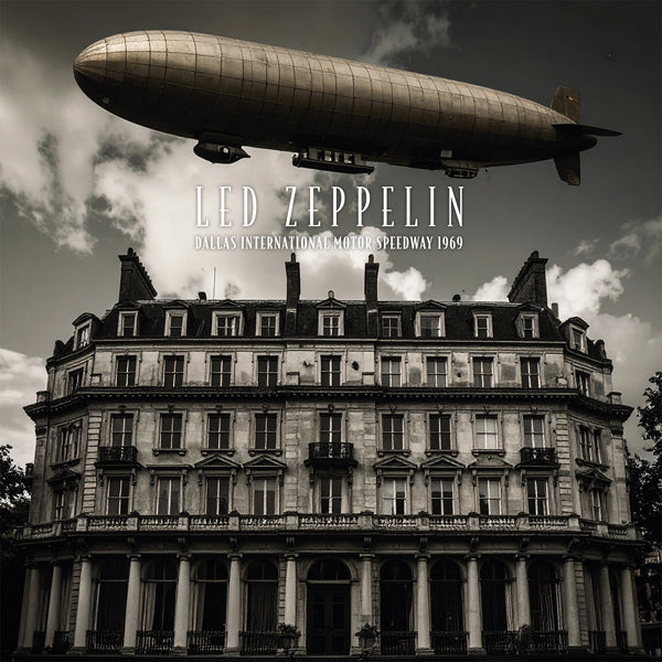 LED ZEPPELIN DALLAS INTERNATIONAL MOTOR SPEEDWAY 1969 (CLEAR VINYL 2LP) Vinyl Double Album