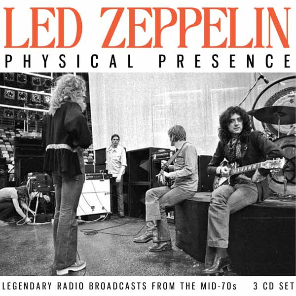 LED ZEPPELIN PHYSICAL PRESENCE (3CD) Compact Disc - 3 CD Box Set