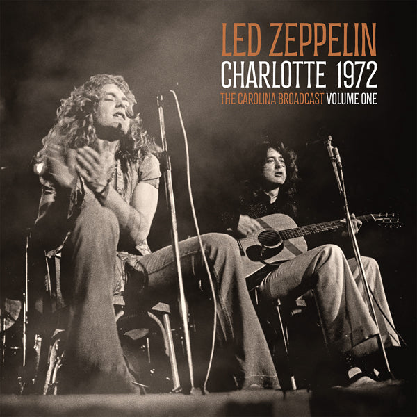LED ZEPPELIN CHARLOTTE 1972 VOL.1 (CLEAR VINYL 2LP) VINYL DOUBLE ALBUM