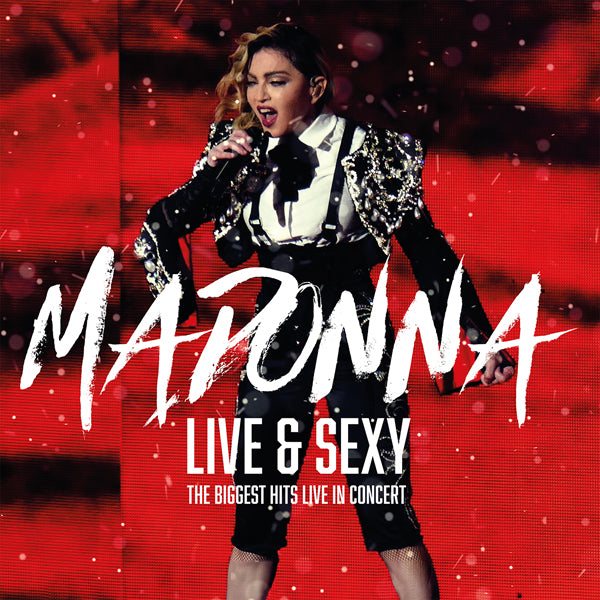 MADONNA LIVE & SEXY (PINK VINYL 2LP) VINYL DOUBLE ALBUM