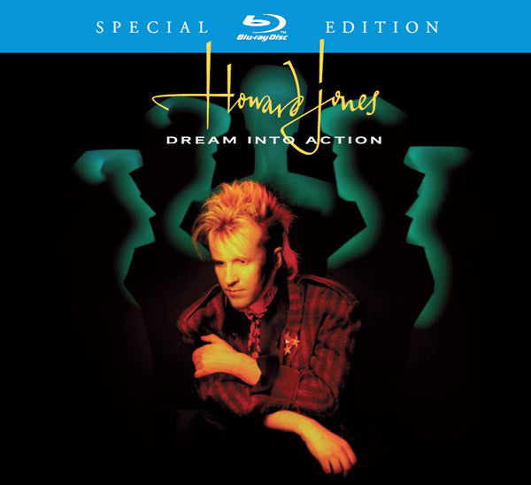 HOWARD JONES DREAM INTO ACTION 2024 NEW STERO MIX / 5.1 SURROUND SOUND REMIX (CD+BLU-RAY) COMPACT DISC DOUBLE