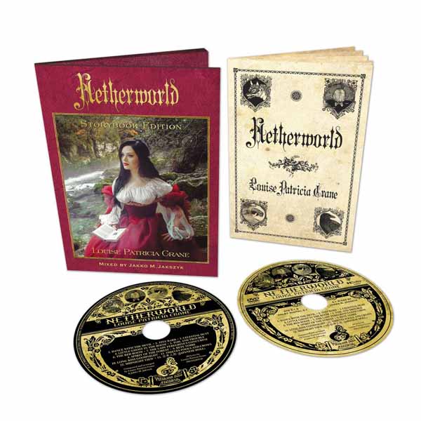 LOUISE PATRICIA CRANE NETHERWORLD (CD/DVD DIGIBOOK) COMPACT DISC BOOK