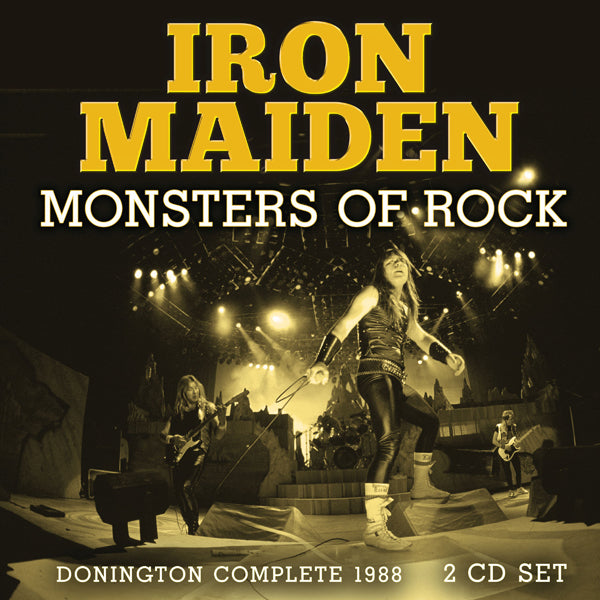 IRON MAIDEN MONSTERS OF ROCK (2CD) Compact Disc Double