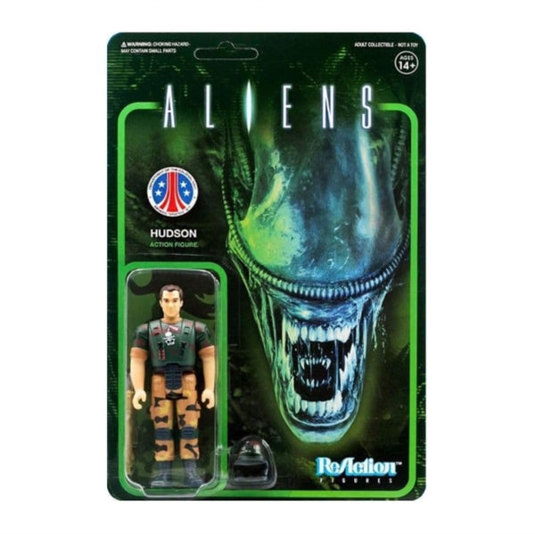 Aliens Reaction Figure - Hudson  super 7