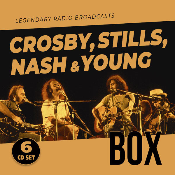 BOX (6CD SET) by CROSBY, STLLS, NASH & YOUNG Compact Disc Box Set