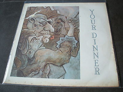 your dinner compulsion power over you 1980's uk 12" vinyl single excellent