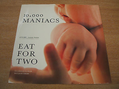 10,000 maniacs eat for two 1989 uk ltd issue vinyl 12 inch ep  pop alt indie