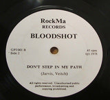 bloodshot softly stroll 1978 uk  records rockma vinyl 7" 45 alt rock post punk