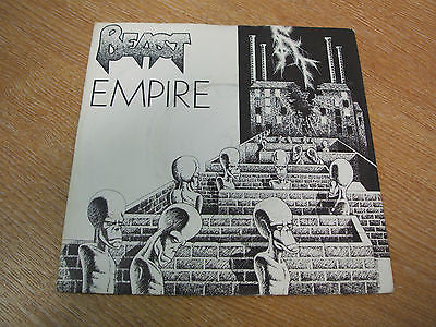 beast  empire   1980  uk thrill records  vinyl 7" 45  alt rock post punk rare