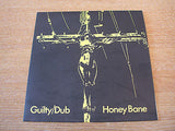 honey bane  guilty / dub 1980 honey bane label  vinyl 45  pop punk dub