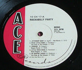 rockabilly party  ace label  10" vinyl 10 track lp 10 ch 17   ex+   rock n roll