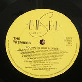 the treniers rockin' is our bizness  1983 uk edsel  label vinyl  lp  doo wop