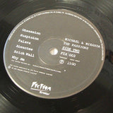 the passions michael & miranda original 1980 uk fiction  label  vinyl lp
