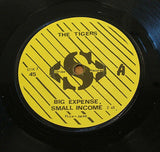 the tigers  big expense small income 1979 uk 7" vinyl 45  punk / ska crossover