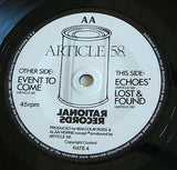 article 58 event to come 1981 uk rational label  newave punk vinyl 7 inch 45