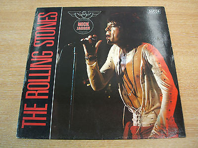 the rolling stones original 1970 german issue vinyl lp + poster all  excellent
