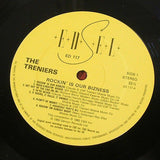 the treniers rockin' is our bizness  1983 uk edsel  label vinyl  lp  doo wop