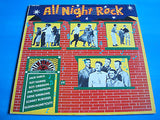 all night rock 1982  sun / charly label  10" vinyl 10 track lp cfm 504 ex+