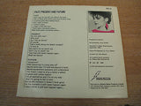 cindy & the saffrons past present & future 1982 uk issue  7" vinyl 45  new wave