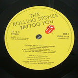 the rolling   stones tattoo you   1981 uk issue  vinyl lp  cuns 39114