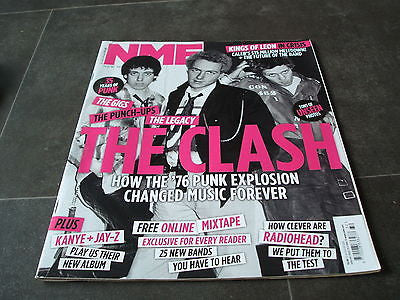 new musical express nme august 2011 the clash