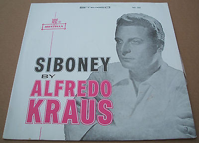 Alfredo kraus. Siboney. south american / colombian montilla label pressing