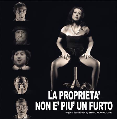 ENNIO MORRICONE - La Proprieta' Non e' Piu' un furto vinyl lp GFOST003LP