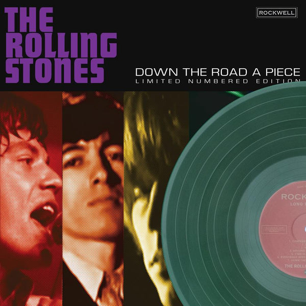 THE ROLLING STONES  DOWN THE ROAD A PIECE   180g GREEN VINYL LP  Rockwell  RWLP040-GREEN