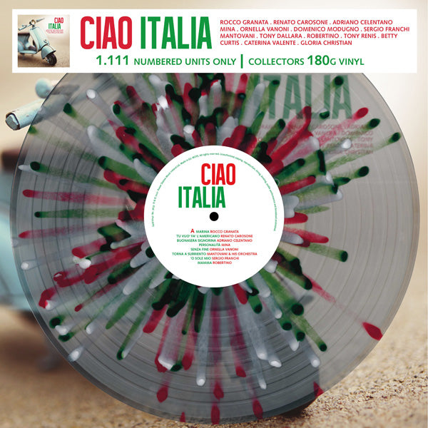 CIAO ITALIA (COLOURED VINYL) by VARIOUS ARTISTS Vinyl LP 3633