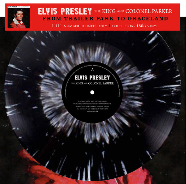 FROM TRAILER PARK TO GRACELAND (SPLATTER) by ELVIS PRESLEY Vinyl LP 3680 Label: MAGIC OF VINYL