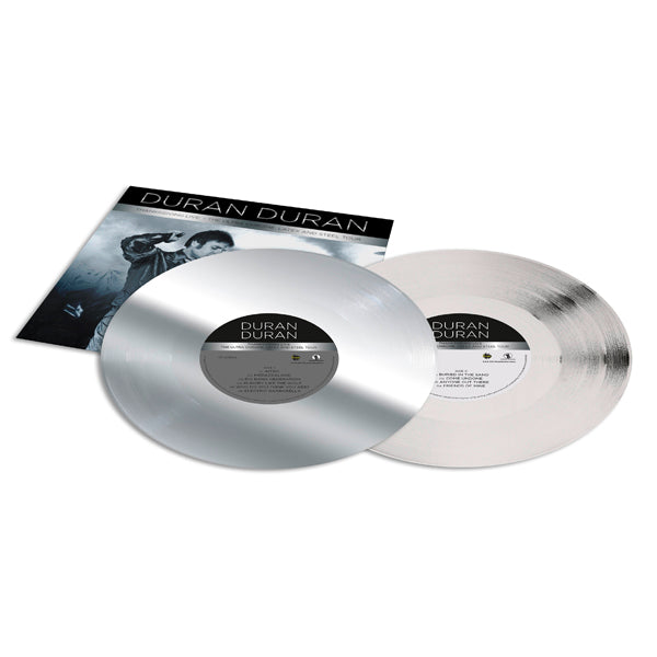 THE ULTRA CHROME, LATEX & STEEL TOUR (CLEAR & SILVER VINYL) by DURAN DURAN Vinyl Double Album