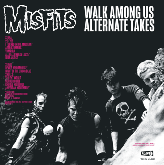 Misfits Walk Among Us Alternative Takes Lp Plan999 Vinyl Lp Us Impor Punk To Funk Heaven 