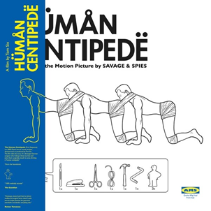 SAVAGE & SPIES “The Human Centipede O.S.T” YELLOW LP + TATTOO AMS163LP