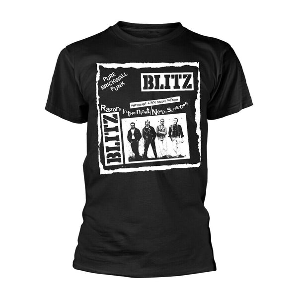 PURE BRICK WALL (BLACK) by BLITZ T-Shirt