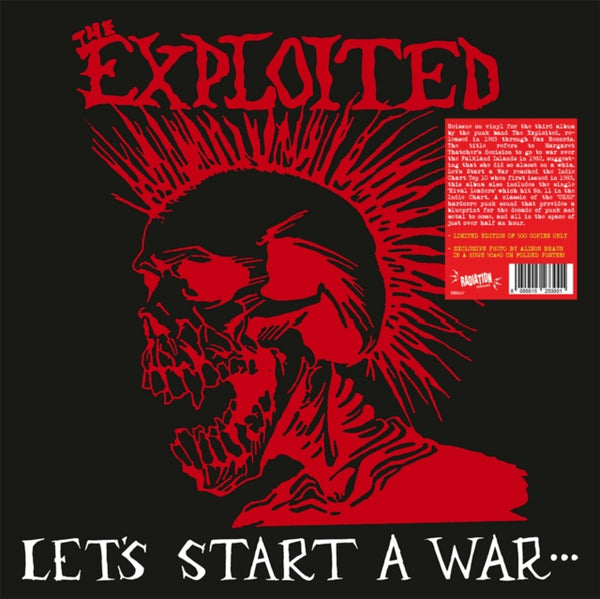 Let's Start A War... ...Said Maggie One Day Artist EXPLOITED Format:LP Label:RADIATION REISSUE Catalogue No:RRS167