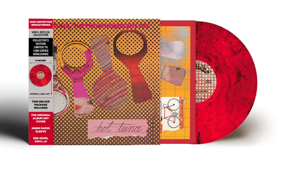 THE PHOSPHORESCENT RAT (RED SWIRL VINYL) by HOT TUNA Vinyl LP