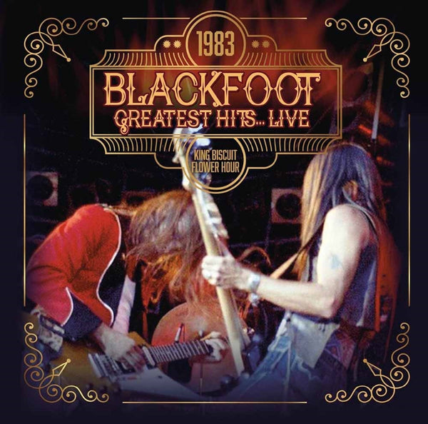 1983 GREATEST HITS…LIVE by BLACKFOOT Compact Disc ACCD8074