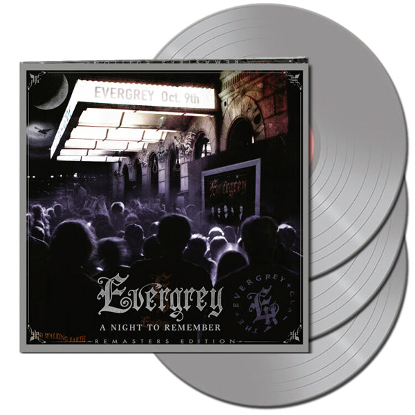 A NIGHT TO REMEMBER (SILVER VINYL) by EVERGREY Vinyl - 3 LP Box Set AFM70411