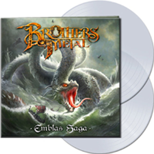 EMBLAS SAGA (CLEAR VINYL) by BROTHERS OF METAL Vinyl Double Album AFMDLP7171 pre order