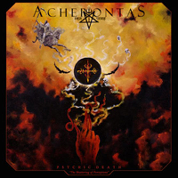 PSYCHICDEATH SHATTERING OF PERCEPTIONS RED & BLACK VINYL LP by ACHERONTAS pre order