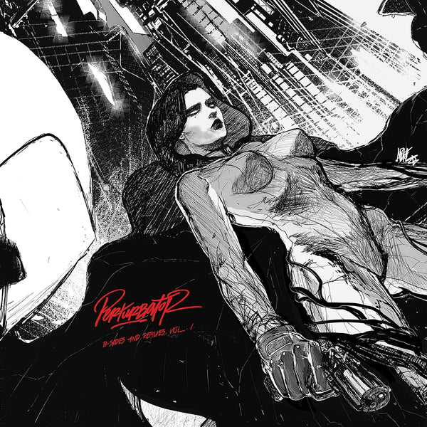 B-SIDES AND REMIXES VOL. I by PERTURBATOR Vinyl Double Album BLOOD222