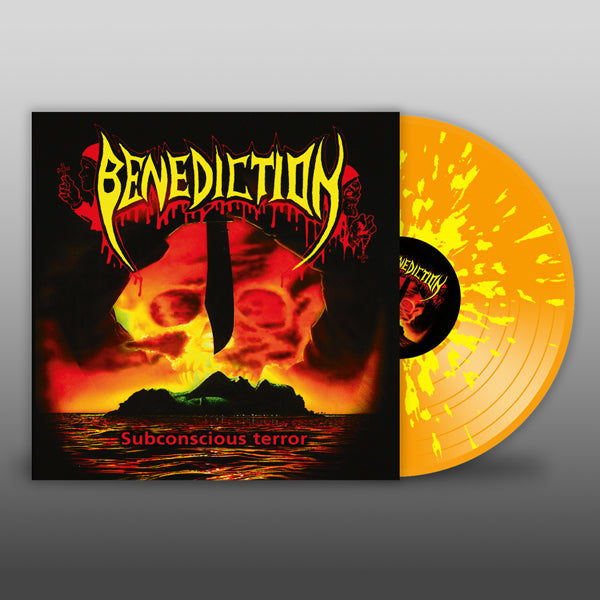 BENEDICTION SUBCONSCIOUS TERROR (ORANGE/YELLOW SPLATTER VINYL) VINYL LP